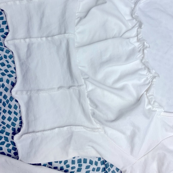 Frill trim bustier tee - Picture 7 of 12